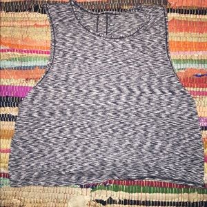 Lulu lemon cropped workout tee